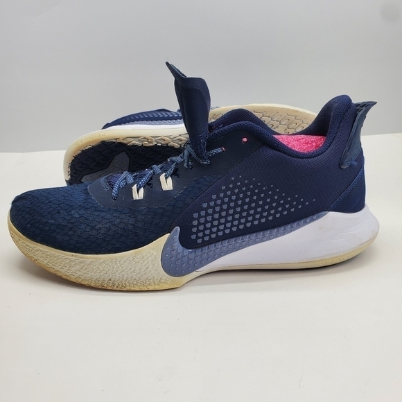 Nike Shoes Men\'s 11.5 Kobe Mamba Fury TB Navy Blue Sneakers CK6632-400